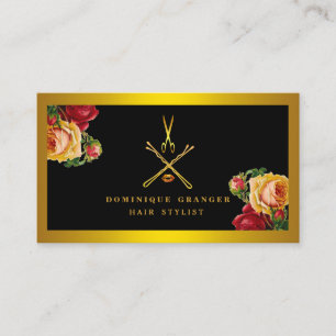 Carte De Visite Salon de maquillage moderne Artiste & Hair Stylist