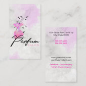 Carte De Visite Salon de Perfum (Devant / Derrière)