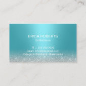 Carte De Visite Salon de soins de la peau Spa Esthéticien moderne  (Dos)