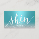 Carte De Visite Salon de soins de la peau Spa Esthéticien moderne  (Devant)