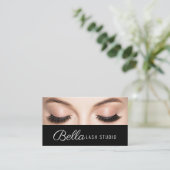 Carte De Visite Salon de Sourcils & Cils (Debout devant)