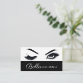 Carte De Visite Salon de Sourcils & Cils (Debout devant)