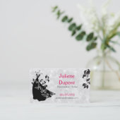 Carte De Visite Salon de tailleur sur mesure élégant (Debout devant)