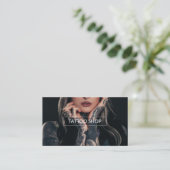 Carte De Visite Salon de tatouage (Debout devant)