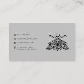 Carte De Visite Salon de tatouage foncé Mois de la mort (Dos)