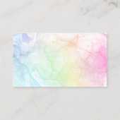 Carte De Visite salon d'encre aquarelle et spa (Dos)