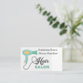 Carte De Visite Salon des cheveux (Debout devant)