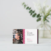 Carte De Visite Salon des cheveux | Professionnel (Debout devant)