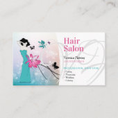 Carte De Visite Salon des cheveux | Professionnel (Devant)