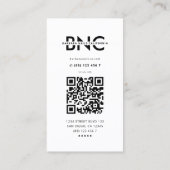 Carte De Visite Salon d'ongles moderne Instagram Inspiré (Dos)