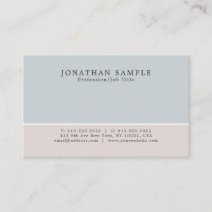 Carte De Visite Salon Élégant Design moderne et créatif profession