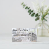 Carte De Visite Salon | Icônes de nettoyage de maison (Debout devant)