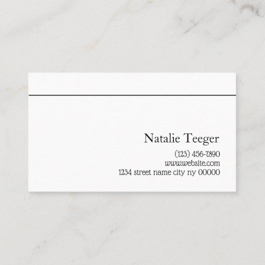 Carte De Visite Salon Lashes & Brows (Dos)