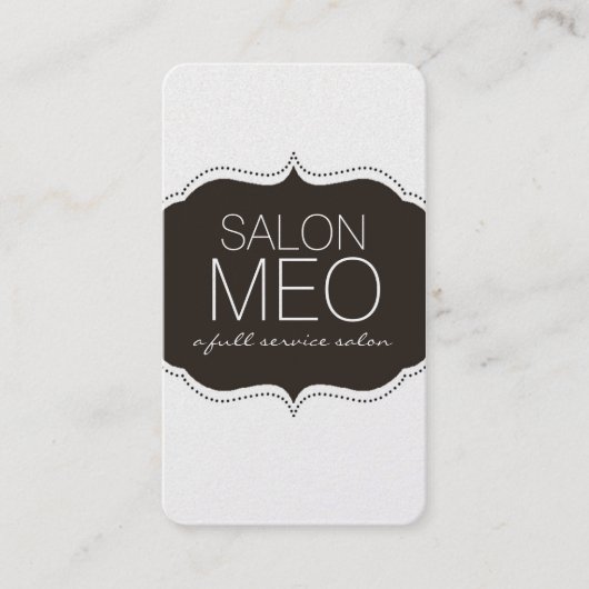 CARTE DE VISITE SALON MEO (Devant)