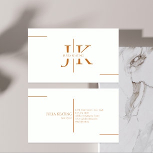 Carte De Visite Salon minimaliste moderne pour les coiffeurs profe