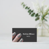 Carte De Visite Salon Nail Tech (Debout devant)