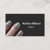 Carte De Visite Salon Nail Tech (Devant)