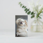 Carte De Visite Salon pour animaux de compagnie Boutique Chihuahua (Debout devant)