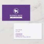 Carte De Visite Salon pour animaux de compagnie Soins pour animaux (Devant / Derrière)