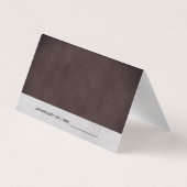 Carte De Visite Salon professionnel coiffeur (Dos)