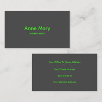 Salon professionnel de maquillage Neon Green Grey