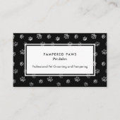 Carte De Visite Salon professionnel pour animaux de compagnie des (Devant)