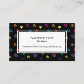 Carte De Visite Salon professionnel pour animaux de compagnie Empr (Devant)