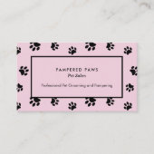 Carte De Visite Salon professionnel pour animaux de compagnie Empr (Devant)