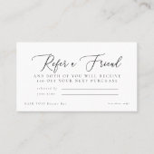 Carte De Visite Salon Référer une remise à un ami (Devant)