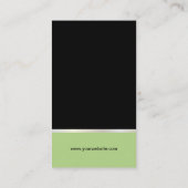 Carte De Visite Salon Shears Green (Dos)