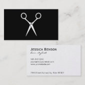 Carte De Visite Salon Shears | Or (Devant / Derrière)
