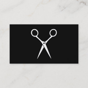 Carte De Visite Salon Shears   Or