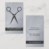 Carte De Visite Salon Shears | Scintille (Devant / Derrière)