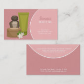 Carte De Visite Salon Spa de beauté (Devant / Derrière)