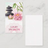 Carte De Visite Salon Spa de luxe (Devant / Derrière)