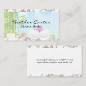 Carte De Visite Salon Spa holistique (Devant / Derrière)