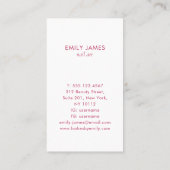 Carte De Visite Salon Spa moderne moderne moderne et moderne pour (Dos)