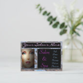Carte De Visite Salon/spa personnalisable (Debout devant)