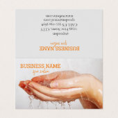 Carte De Visite Salon spa, spa (Extérieur déplié)