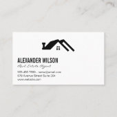 Carte De Visite Salon | Touches de la maison | Logo du détaillant (Dos)