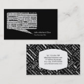 Carte De Visite SALUT et bonjour ! Autour du monde (Devant / Derrière)