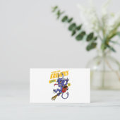Carte De Visite Salutations de Krampus (Debout devant)