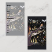 Carte De Visite Samhain Mystique ! (Devant / Derrière)