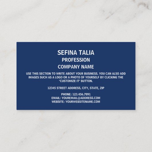 Carte De Visite Samoa Armoiries, Samoa (Dos)