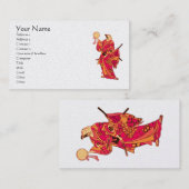 Carte De Visite Samouraïs (Devant / Derrière)