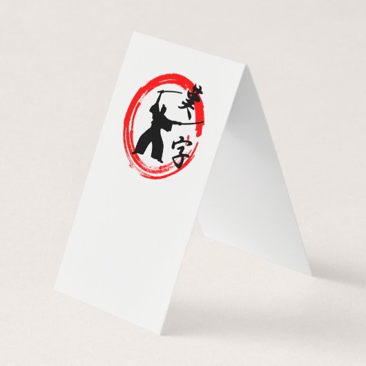 Carte De Visite Samurai (Devant)