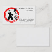 Carte De Visite Samurai (Devant / Derrière)