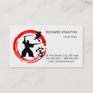 Carte De Visite Samurai