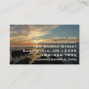 Carte De Visite San Diego Sunset