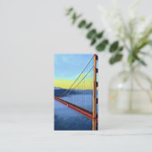 Carte De Visite San Francisco - GOLDEN GATE - Bridge (Debout devant)